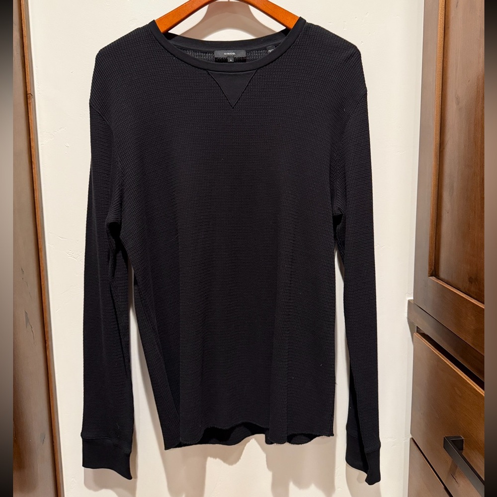 Men's long sleeve thermal black XL
